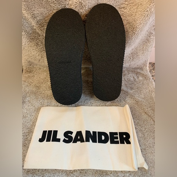 JIL SANDER White and Black Sneakers EU Size 38 - Picture 6 of 9